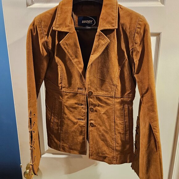 Ladies Suede Jacket - Picture 1 of 10